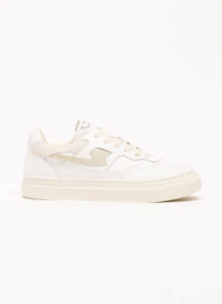 S.W.C. Stepney Workers Club Pearl S Strike Leather White -Samsoe Samsoe Shop image 2879