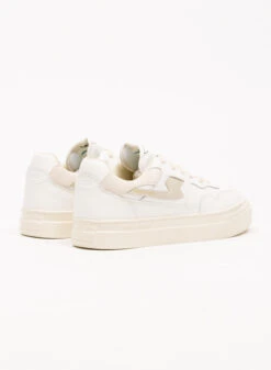 S.W.C. Stepney Workers Club Pearl S Strike Leather White -Samsoe Samsoe Shop image 2881