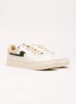 S.W.C. Stepney Workers Club Pearl S Strike Leather White Black