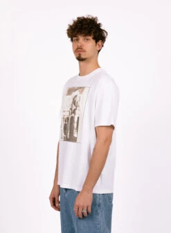 Palmes Roland T-Shirt White -Samsoe Samsoe Shop image 3