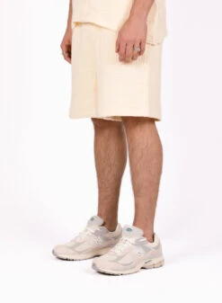 Daily Paper Icing Yellow Enzi Seersucker Shorts -Samsoe Samsoe Shop image 342