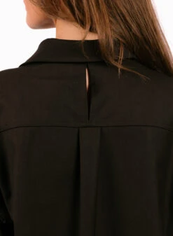 Olaf Hussein WMN Drapey Utility Shirt Brown -Samsoe Samsoe Shop image 358