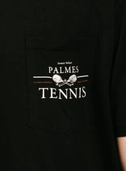 Palmes Vichi Pocket T-Shirt Black -Samsoe Samsoe Shop image 376