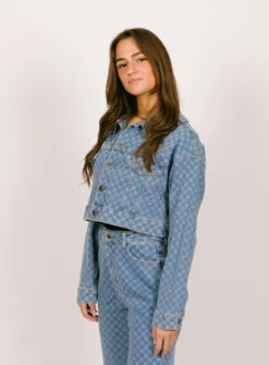 Daily Paper Mily Jacket Blue Monogram