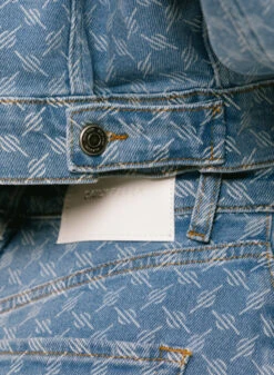 Daily Paper Mily Jacket Blue Monogram -Samsoe Samsoe Shop image 383