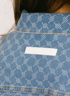 Daily Paper Mily Jacket Blue Monogram -Samsoe Samsoe Shop image 384