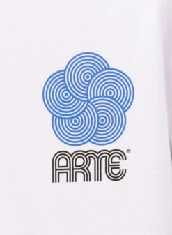 Arte Teo Circle Flower T-shirt White