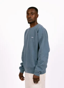 Obey Lowercase Pigment Crew Pigment Coronet Blue -Samsoe Samsoe Shop image 437