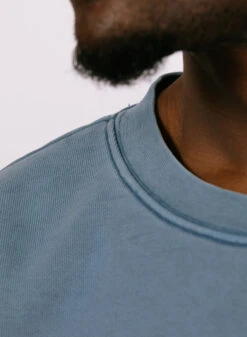 Obey Lowercase Pigment Crew Pigment Coronet Blue -Samsoe Samsoe Shop image 441