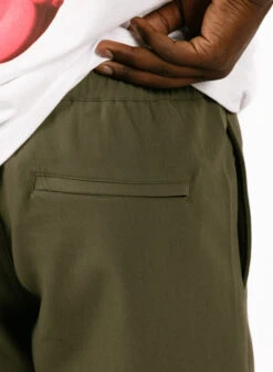 Samsoe Samsoe Smith Shorts 10929 Dusty Olive -Samsoe Samsoe Shop image 466