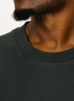 Olaf Hussein OLAF Face Crewneck Slate Grey -Samsoe Samsoe Shop image 483