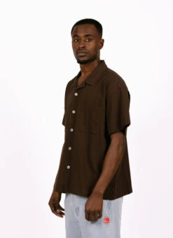 Obey Sunrise Shirt Java Brown