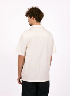 Olaf Hussein Cotton Linen SS Shirt Bone -Samsoe Samsoe Shop image 523