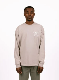 Obey Studios Icon Silver Grey