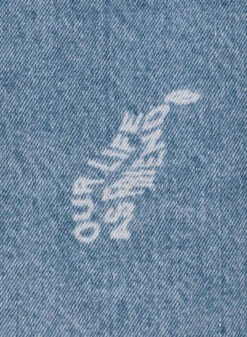 Olaf Hussein Wavy AOP Denim Coach Jacket -Samsoe Samsoe Shop image 549