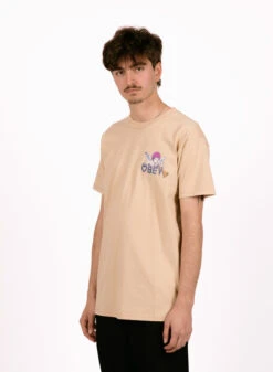 Obey Baby Angel Classic T-shirt Sand -Samsoe Samsoe Shop image 561
