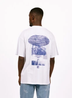 Edwin Wrong Way Memorie T-shirt White -Samsoe Samsoe Shop image 576