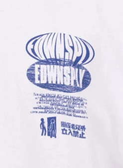 Edwin Wrong Way Memorie T-shirt White -Samsoe Samsoe Shop image 577