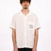 Palmes Martini Short-Sleeved Shirt Off-White -Samsoe Samsoe Shop image 588