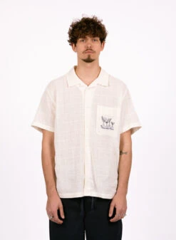 Palmes Martini Short-Sleeved Shirt Off-White