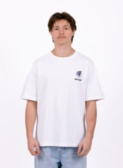 Samsoe Samsoe Sawind Uni T-shirt 11725 White Fossil -Samsoe Samsoe Shop image 609