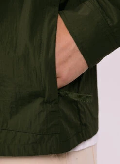 Olaf Hussein Crinkle Nylon Jacket Pewter -Samsoe Samsoe Shop image 612