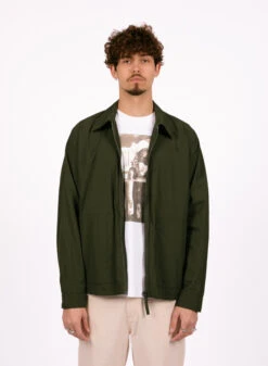 Olaf Hussein Crinkle Nylon Jacket Pewter -Samsoe Samsoe Shop image 613