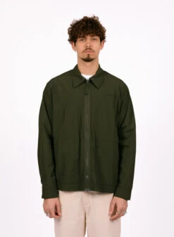 Olaf Hussein Crinkle Nylon Jacket Pewter -Samsoe Samsoe Shop image 614