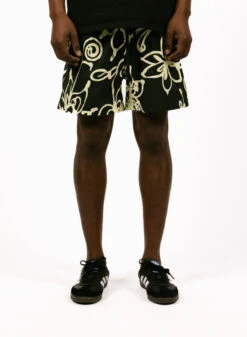 Samsoe Samsoe Moses Swim Shorts Aop 14702 Yellow Blossom -Samsoe Samsoe Shop image 621