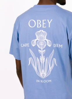 Obey Iris In Bloom Classic T-shirt Digital Violet -Samsoe Samsoe Shop image 625