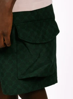Daily Paper Benji Monogram Cargo Shorts Pine Green -Samsoe Samsoe Shop image 646