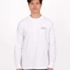 Olaf Hussein OLAF Waves Together LS Tee Optical White