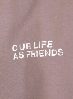 Olaf Hussein Dual Logo Tee Stone Grey -Samsoe Samsoe Shop image 671