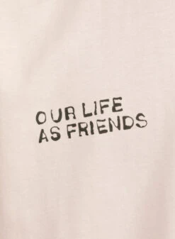 Olaf Hussein Dual Logo Tee Off White