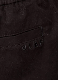 Olaf Hussein Olaf Slim Cotton Trouser Black -Samsoe Samsoe Shop image 695