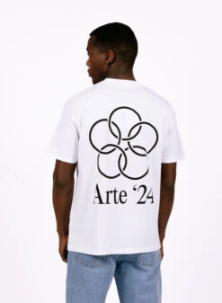 Arte Teo Back Rings T-shirt White