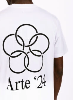 Arte Teo Back Rings T-shirt White -Samsoe Samsoe Shop image 744