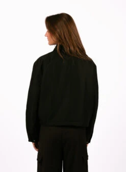 Olaf Hussein WMN Cropped Jacket Black -Samsoe Samsoe Shop image 775