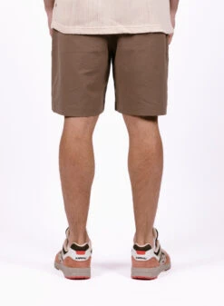 Wax London Linton Pleat Short Seersucker Taupe -Samsoe Samsoe Shop image 783