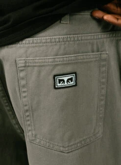 Obey Bigwig Baggy Denim Short Laurel Wreath -Samsoe Samsoe Shop image 792