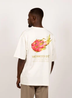 GRAIL X Bad Habits Social Club Tee Coco White -Samsoe Samsoe Shop image 799