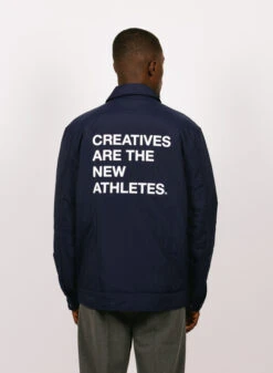 The New Originals CATNA Coach Jacket Navy