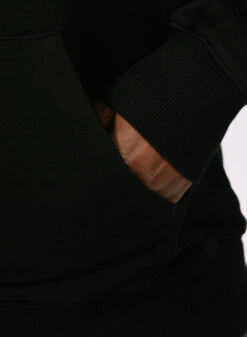 Olaf Hussein Italic Zip Mock Black -Samsoe Samsoe Shop image 865