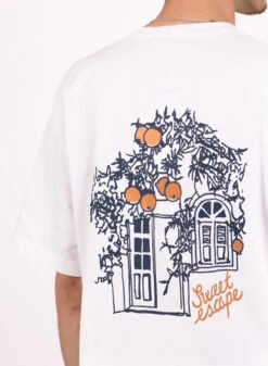 Samsoe Samsoe Savaca T-shirt 11725 White Escape -Samsoe Samsoe Shop image 881