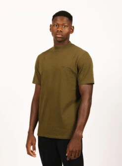 Samsoe Samsoe Norsbro T-shirt 6024 Dark Olive -Samsoe Samsoe Shop image 899