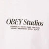 Obey Studios Classic T-shirt White -Samsoe Samsoe Shop image 903