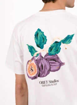 Obey Studios Classic T-shirt White -Samsoe Samsoe Shop image 906