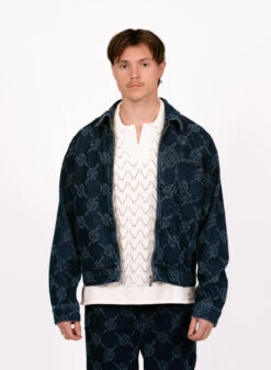 Daily Paper Jacob Denim Jacket Blue -Samsoe Samsoe Shop image 932