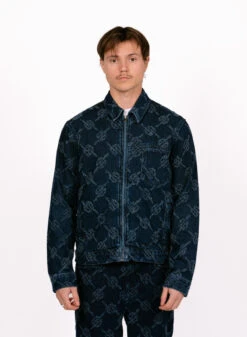 Daily Paper Jacob Denim Jacket Blue -Samsoe Samsoe Shop image 935