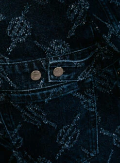 Daily Paper Jacob Denim Jacket Blue -Samsoe Samsoe Shop image 936